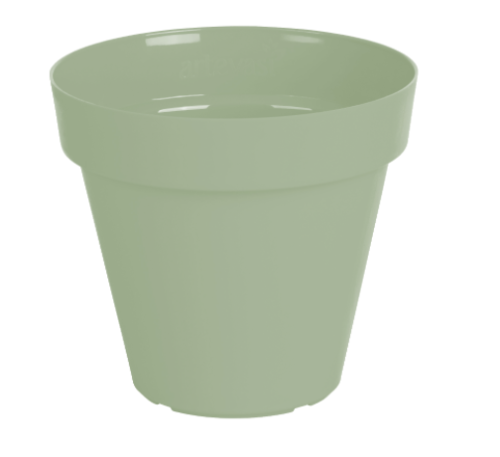 Buiten bloempot Capri rond 25x h21,3 cm Safari Groen